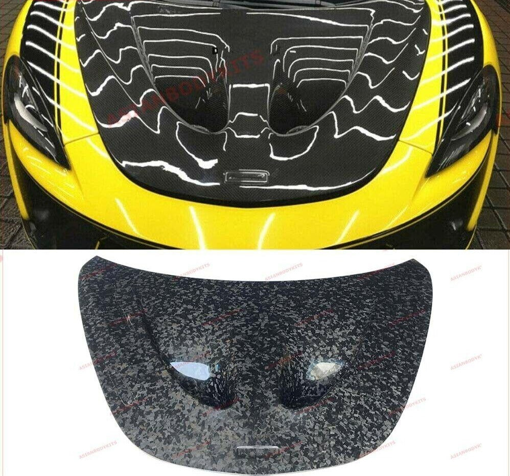 FORGED DRY CARBON FIBER HOOD for MCLAREN 540C 570GT 570S 
