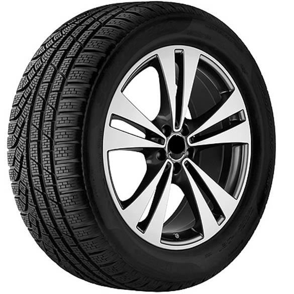 FORGED WHEELS for Mercedes Benz GLC X253 5-double-spoke, C-Class, GLE, CLS, E-Class, S-Class, G-Class, AMG GT, V- Class M76