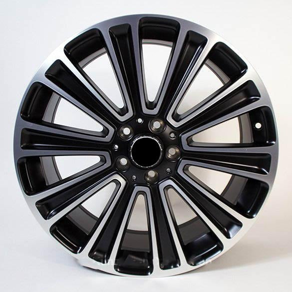 FORGED WHEELS 10-spoke matt black GLE W166 for Mercedes Benz GLS,E-Class, S-Class, G-Class, AMG GT, V- Class M95