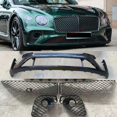 FRONT BUMPER ASSEMBLY for BENTLEY CONTINENTAL GT V8 W12 2018+