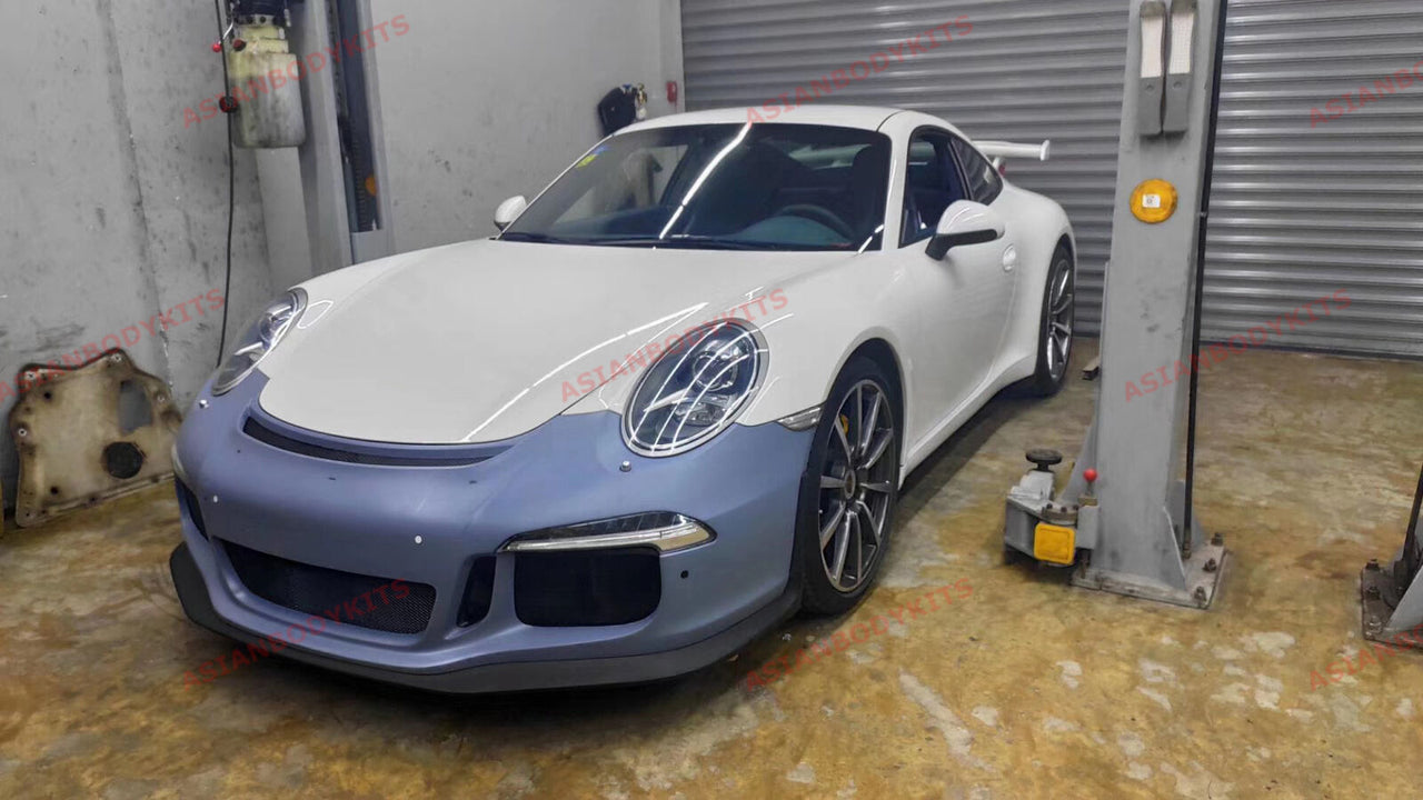 FRONT BUMPER UPGRADE for PORSCHE 991 GT 3 RS