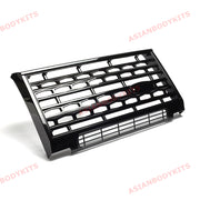 FRONT GRILLE for LAND ROVER DEFENDER 90 / 110 L316 2001 - 2017 (Gloss black)
