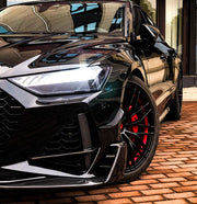 DRY CARBON FRONT LIP for AUDI A7 C8 4K8 2018 - 2023  Set includes:  Front Lip