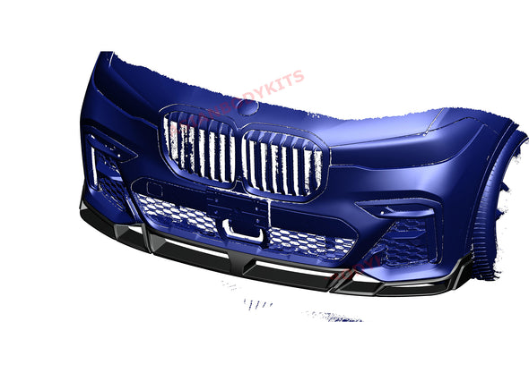 FRONT LIP FOR BMW X7 G07 2018+ (Plastic)