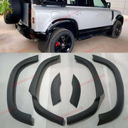 FRONT REAR WIDE FENDER FLARES for LAND ROVER DEFENDER 110 L663 2020+