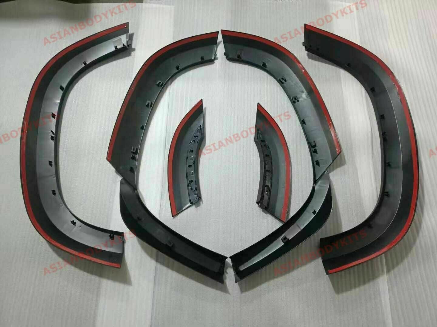  FRONT REAR WIDE FENDER FLARES for LAND ROVER DEFENDER 110 L663 2020+ (GLOSS BLACK)