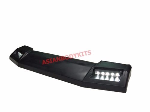 for Benz W463 G class FRONT ROOF SPOILER with SEQUENTIAL led drl LIGHT BAR