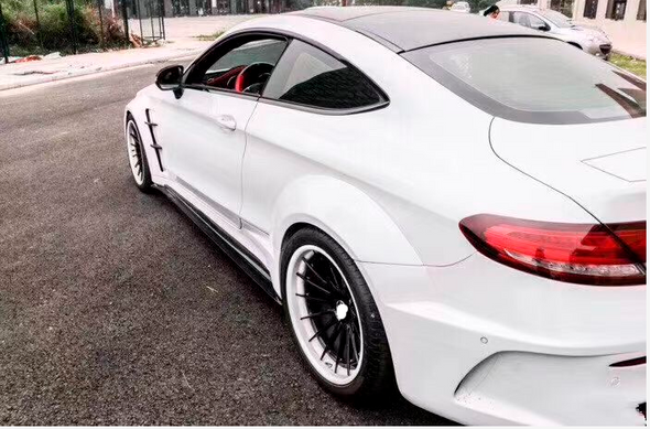 Wide Body Kit For Mercedes-Benz C-Class W205 Coupe