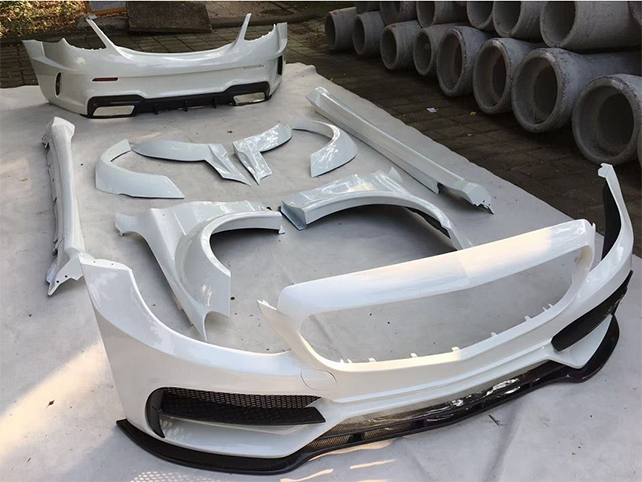WIDE BODY KIT for MERCEDES BENZ C-CLASS 2015 - 2023 C205 W205