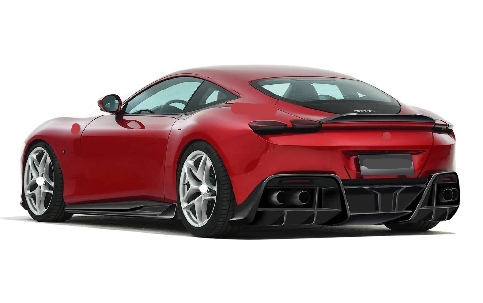 CARBON AERO KIT for FERRARI ROMA 2019+

Set includes:

Front Lip
Side Skirts
Rear Spoiler
Rear Diffuser

Material: Dry Carbon

NOTE: Professional installation is required

Payment ►
Visa

Mastercard

PayPal with a credit card (add 4.4% at checkout)
Payoneer
Cryptocurrency
Shipment ►
By express DHL/UPS/TNT/FedEx
To local international airport
Special line by air
Special line by sea
To Europe and the UK by train

Please let us know which shipping option you prefer.