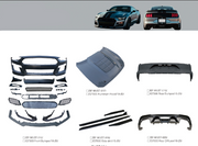 BODY KIT for FORD MUSTANG 2015 - 2020  Set includes:  Front Bumper Hood Side Skirts Rear Bumper Rear Diffuser