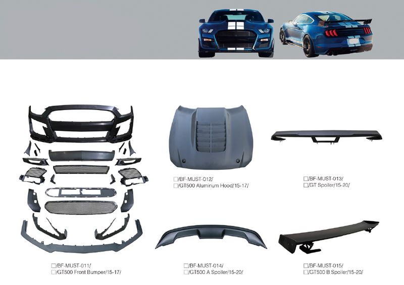 BODY KIT for FORD MUSTANG 2015 - 2020