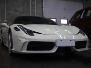 Front Bumper and Hood for Ferrari F458 DMS style for Italia Spider 10-14