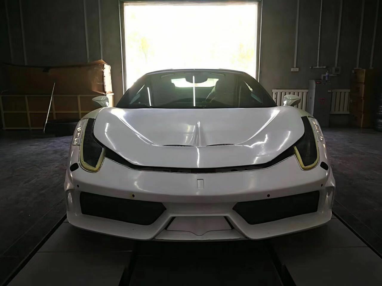 Ferrari F458 Front bumper HOOD Bonnet
