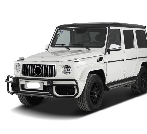 BODY KIT for MERCEDES-BENZ G-CLASS G63 W463 1990 - 2017    Set includes:  Rear bumper Front bumper Headlight covers Taillights LED Grille Bumper guard