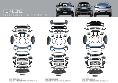 Body Kits for Mercedes-Benz GLC – Forza Performance Group