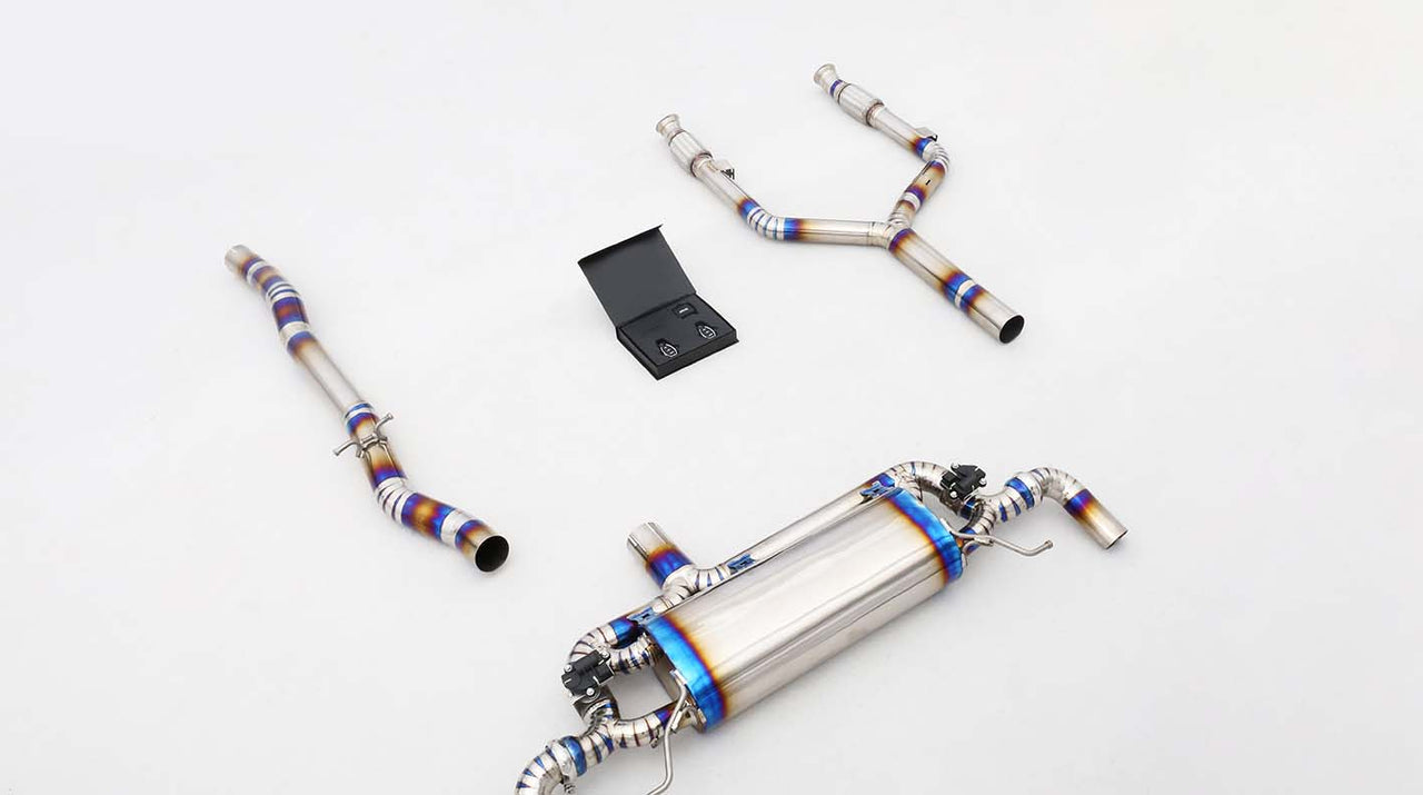 VALVED EXHAUST CATBACK MUFFLER for Mercedes-Benz GLC43 AMG 3.0T 2017+
