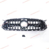 GLOSS BLACK FRONT GRILLE for MERCEDES BENZ AMG GT COUPE C190 R190 2018 - 2020
