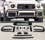 GRILLE GUARD BULL BAR for MERCEDES BENZ W463A W464 G63 2018+ G Class (BLACK)