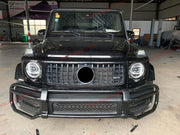 GRILLE GUARD BULL BAR for MERCEDES BENZ W463A W464 G63 2018+ G Class (BLACK)