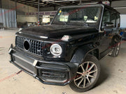 GRILLE GUARD BULL BAR for MERCEDES BENZ W463A W464 G63 2018+ G Class (BLACK)