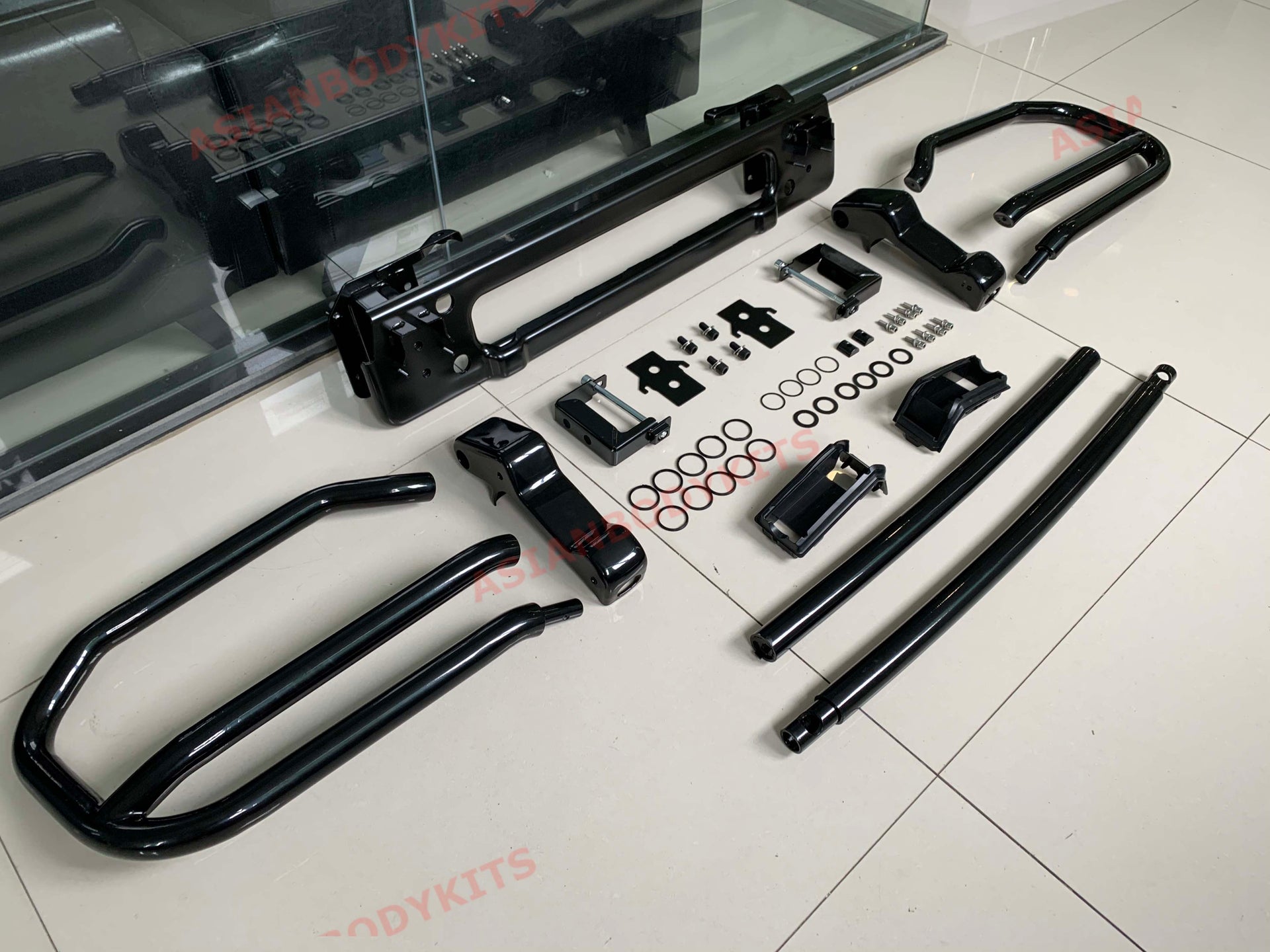GRILLE GUARD BULL BAR for MERCEDES BENZ W463A W464 G63 2018+ G Class (BLACK)