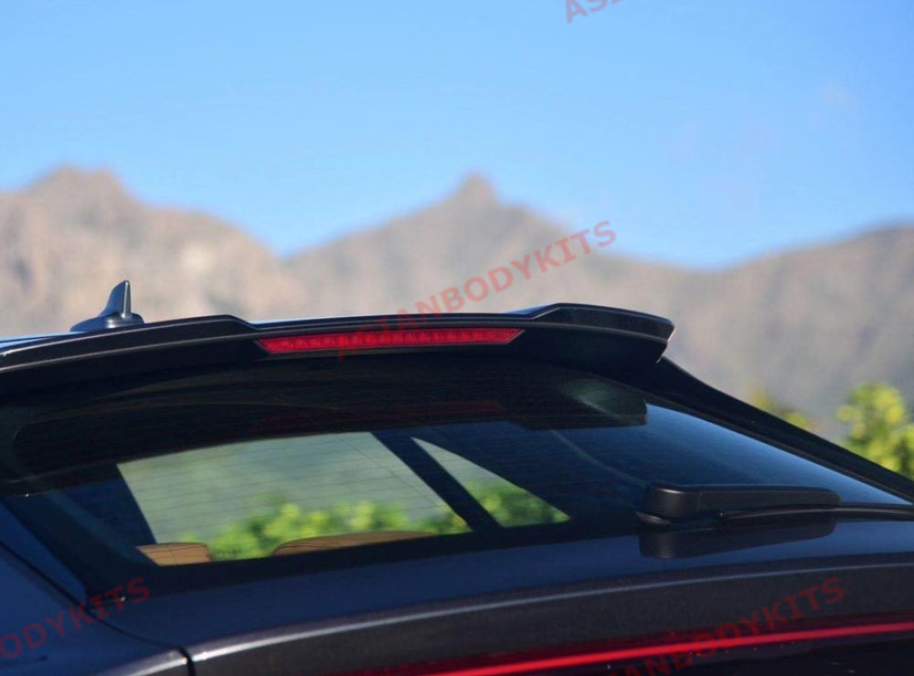 GLOSS BLACK ROOF SPOILER for AUDI RSQ8 4M 2020+  Set includes:  Roof Spoiler