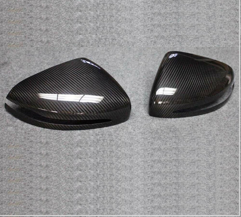 GLOSS CARBON FIBER SIDE MIRROR COVERS for MERCEDES BENZ G CLASS W463A W464 G350 G550 G63 2018 - 2024