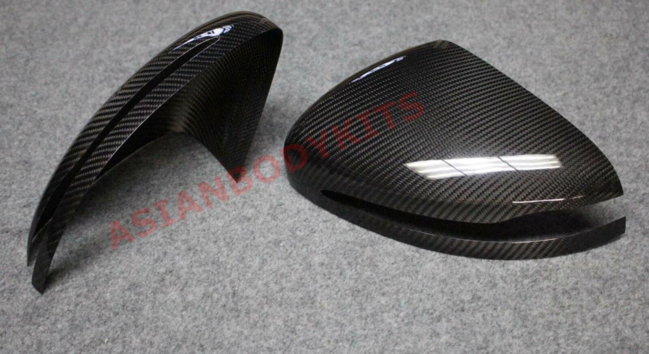 Gloss Carbon Fiber Mirror Covers for Mercedes Benz G Class W463A W464 G63 2018+ - Forza Performance Group