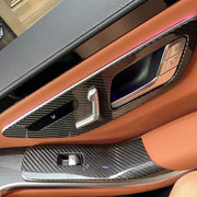Carbon Interior Parts For Mercedes Benz S Class W223  Set incude:  Dashboard Panel Trim Gear Shift Panel Trim Rear Air Outlet Panel Back Air Vent Seat Display Trim Door Hundle Button Panel Car Door Window Lift Armrest Panel Window Lift Door Button Panel Trim * FOR LEFT DRIVING SIDE, AND STICK ON DIRECTLY*  CONTACT US FOR PRICING  * When purchase please tell us which one you want