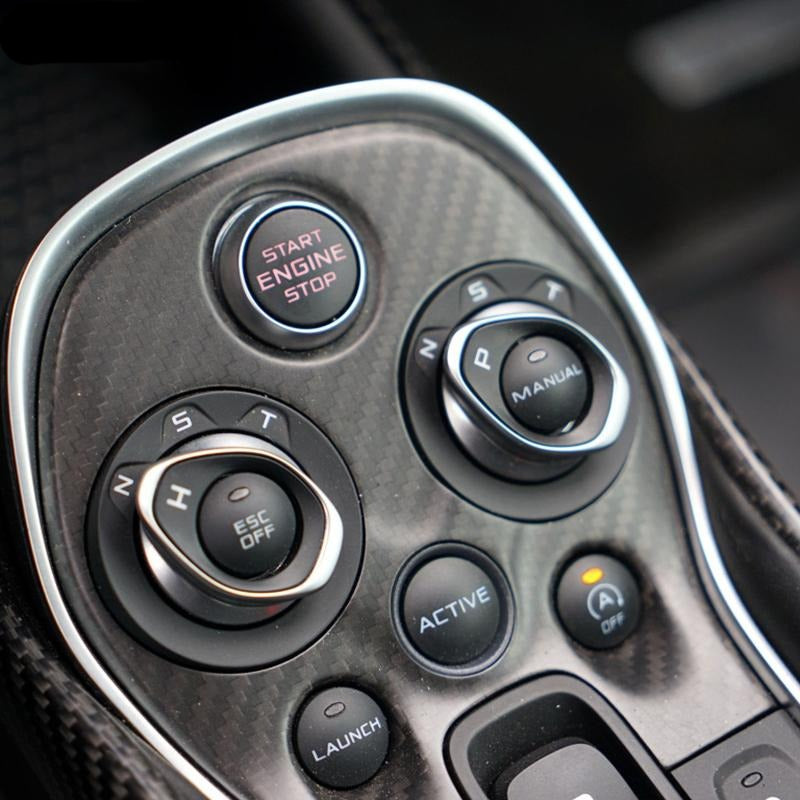 MACHATT ホールガーメント DRY CARBON GEARSHIFT PANEL TRIM for MCLAREN 540C 570S 570GT 600LT