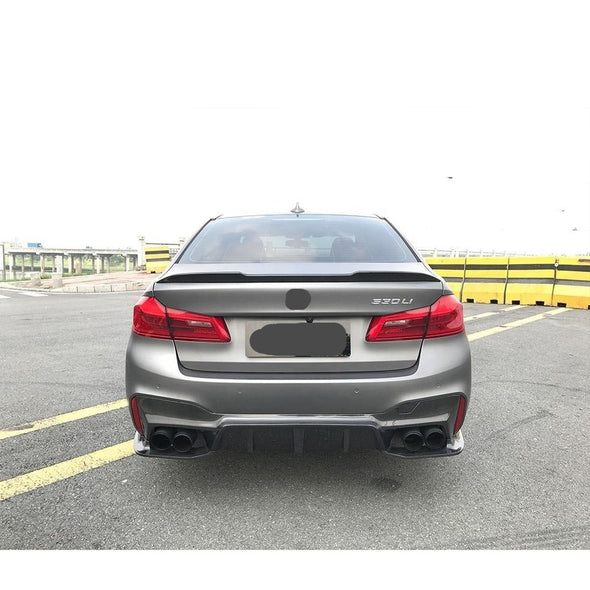 3D STYLE DRY CARBON REAR DIFFUSER FOR BMW M5 F90 5 SERIES G30 G38 2017-2020
