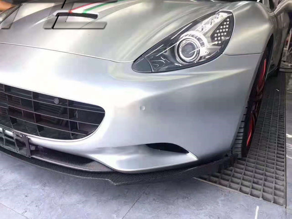 Full body kit HaMann style carbon fiber parts with front lip side skirts rear diffuser for Ferrari California 2008-2014