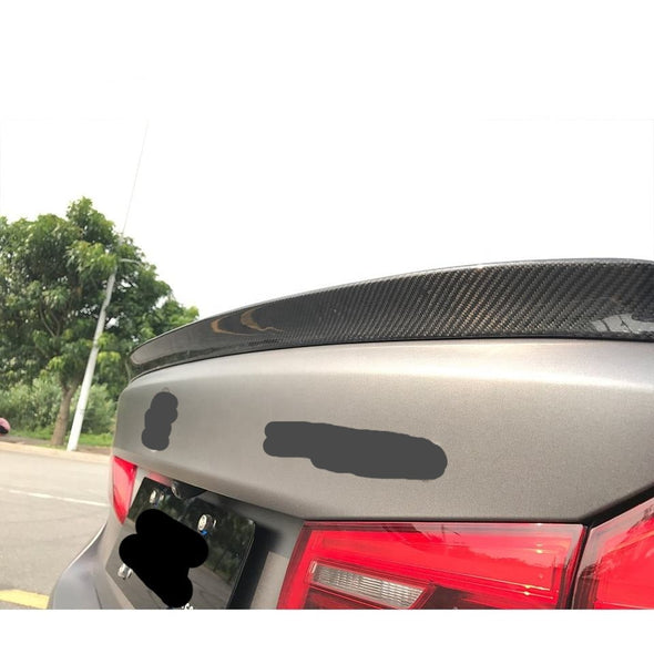 3D Style Dry Carbon Rear Spoiler For BMW M5 F90 5 Series G30 G38 2017-2020  Set Include:  Rear Spoiler Material: Dry Carbon  NOTE: Professional installation is required.