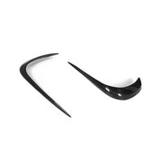 Forza Dry Carbon Front Bumper Canards For Mercedes Benz AMG GT AMG GT S 2014-2016  Set include:  Canards Material: Dry Carbon  Note: Professional installation is required