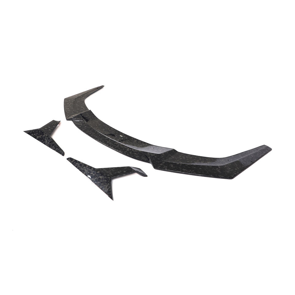 Dry Carbon Front Lip For Lamborghini Huracan LP610-4 Coupe 2 Door 2014-2016  Set include: Front Lip Material: Dry Carbon or Forged Carbon  NOTE: Professional installation is required during installation.