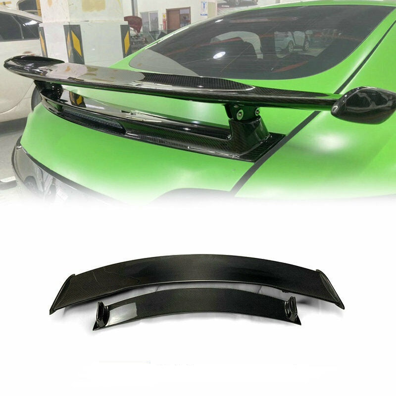 rear spoiler carbon