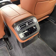 Carbon Interior Parts For Mercedes Benz S Class W223  Set incude:  Dashboard Panel Trim Gear Shift Panel Trim Rear Air Outlet Panel Back Air Vent Seat Display Trim Door Hundle Button Panel Car Door Window Lift Armrest Panel Window Lift Door Button Panel Trim * FOR LEFT DRIVING SIDE, AND STICK ON DIRECTLY*  CONTACT US FOR PRICING  * When purchase please tell us which one you want