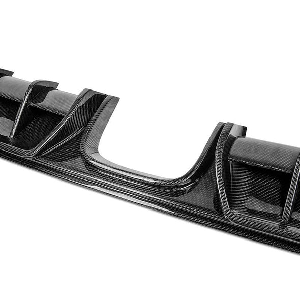Forza Dry Carbon Rear Diffuser For Porsche 718 Cayman Boxter 2016+  Set Incude:  Rear Diffuser Material: Dry Carbon  NOTE: Professional installation is required. 