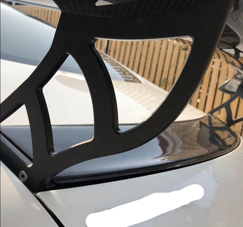 Forza Dry Carbon Rear Spoiler For Mercedes Benz GT GTS  Set include:  Rear Spoiler Material: Dry Carbon  Note: Professional installation is required