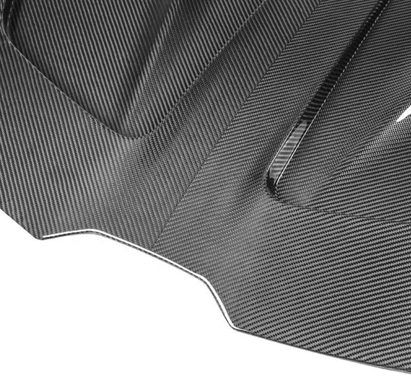 Forza Dry Carbon Front Hood For Lamborghini Huracan EVO RWD  Set include: Hood Material: Dry Carbon  NOTE: Professional installation is required during installation