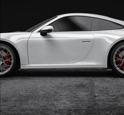 Forza Dry Carbon Side Skirts For Porsche 911 (992) Carrera 4 S 4S  Set include:  Side Skirts Material: Dry Carbon  Note: Professional installation is required