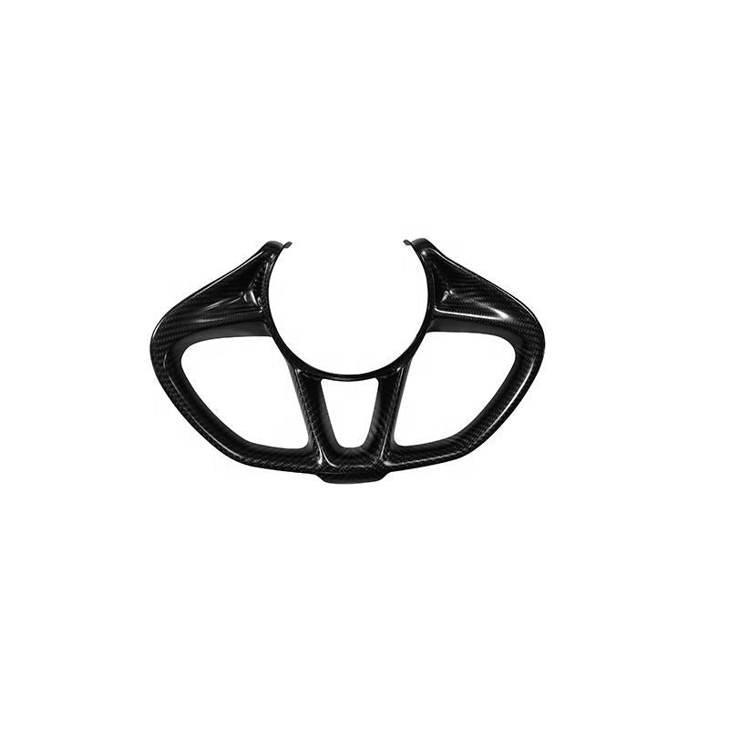 DRY CARBON STEERING WHEEL TRIM for MCLAREN 720S 2017 - 2023