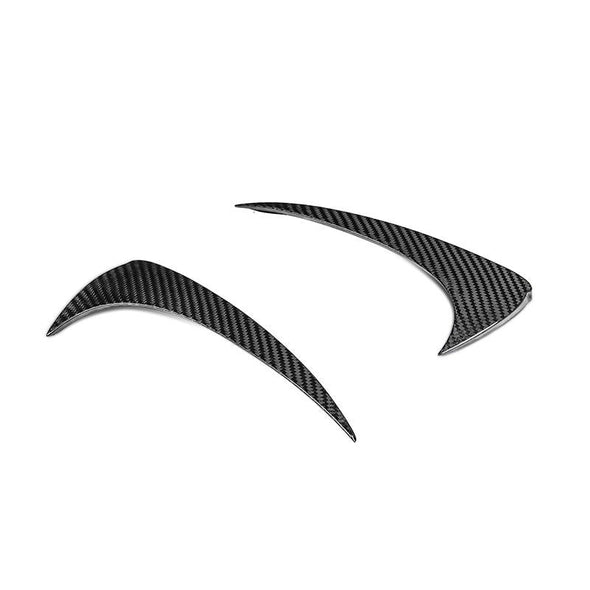 Forza Dry Carbon Front Bumper Canards For Mercedes Benz CLA Class CLA 35 AMG  Set include:    Canards Material: Dry Carbon  * Each part can send separately. If you need, please contact us.