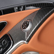 Carbon Interior Parts For Mercedes Benz S Class W223  Set incude:  Dashboard Panel Trim Gear Shift Panel Trim Rear Air Outlet Panel Back Air Vent Seat Display Trim Door Hundle Button Panel Car Door Window Lift Armrest Panel Window Lift Door Button Panel Trim * FOR LEFT DRIVING SIDE, AND STICK ON DIRECTLY*  CONTACT US FOR PRICING  * When purchase please tell us which one you want