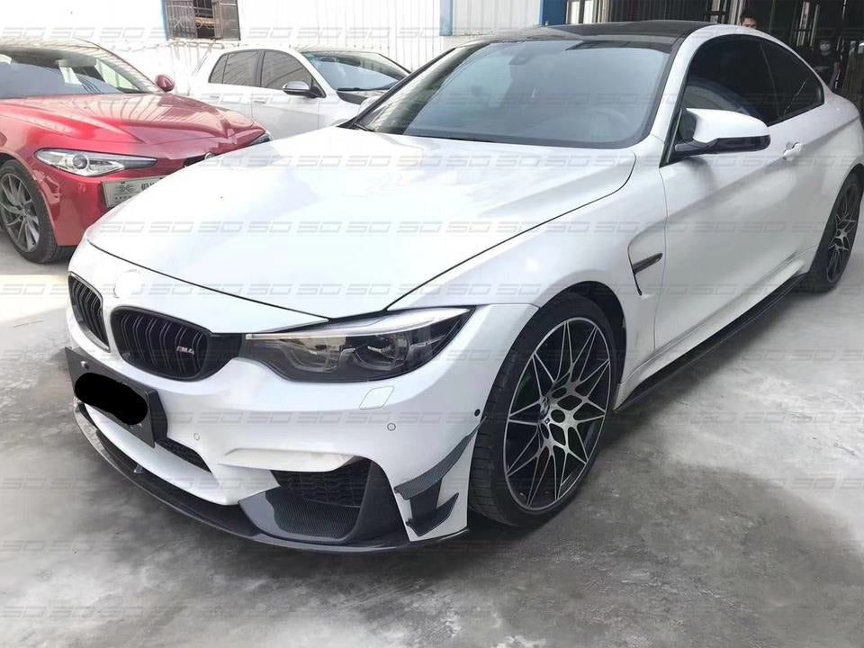 MP Style Dry Carbon Front Lip For M3 F80 M4 F82 F83  Set include:    Front Lip Material: Dry Carbon NOTE: Professional installation is required