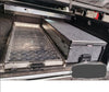 Slide Kitchen Drawer Systems For Toyota Hilux by Forza Performance  Simplify the storage and organization of equipment and valuables. These lockable drawers with integrated deck and faceplates were designed specifically for the Toyota Hilux. Hide the contents from prying eyes, while creating a more convenient and easily accessible storage space in your car. Designed solidly for tough for both on and off-road travel.