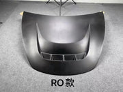 2021 Model 3 R Style Carbon Fiber Engine Hood Bonnet For Tesla Model3