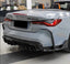 Forza Dry Carbon Rear Diffuser for BMW G80 M3 G82 M4 2020+  Set Include:  Rear Diffuser ﻿Material: Dry Carbon Fiber
