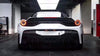 458 Vorsteiner Style Half Carbon Fiber Body Kit Front Rear Bumper Engine Hood Rear Spoiler Wing For Ferrari 458 Italia And Spider Spyder